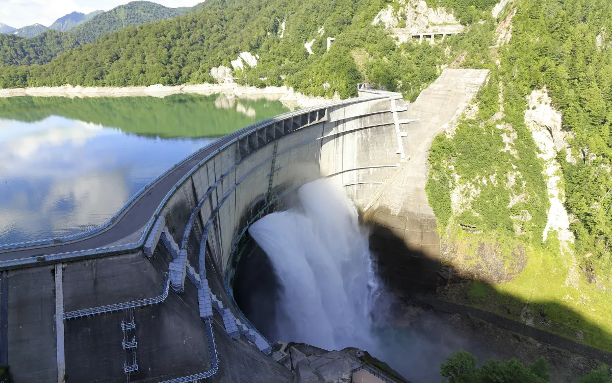 Dams and reservoirs