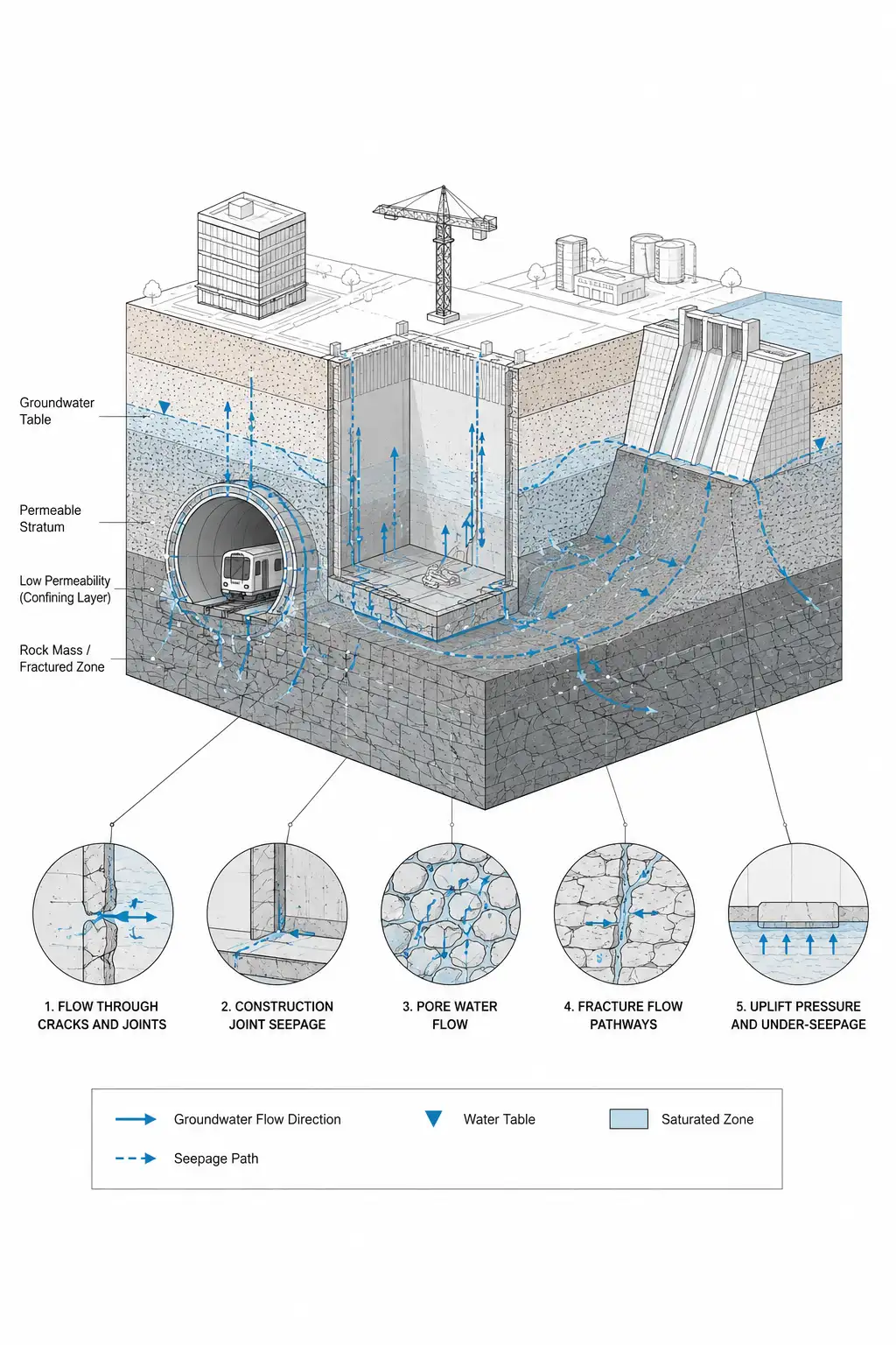 Groundwater Seepage Challenges